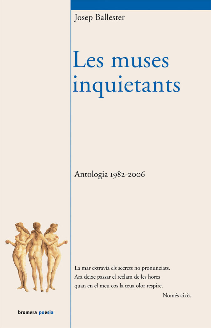 Les muses inquietants, de Ballester Roca | portada del libro