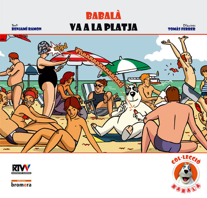 Babalà va a la platja, de Ramon | portada del libro