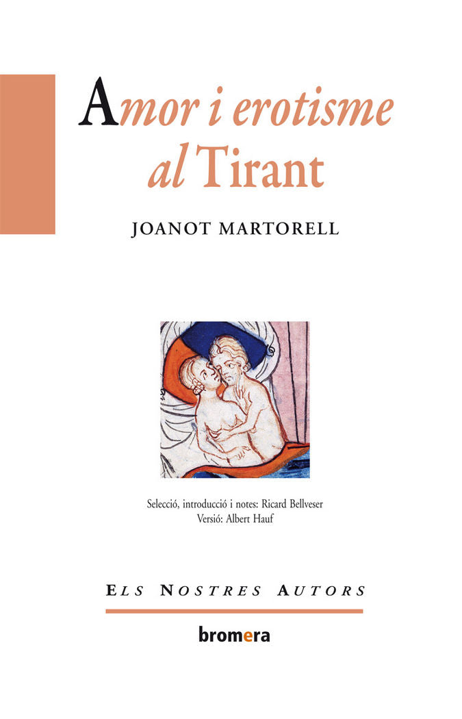 Amor i erotisme al Tirant, de Martorell, Joanot | portada del libro
