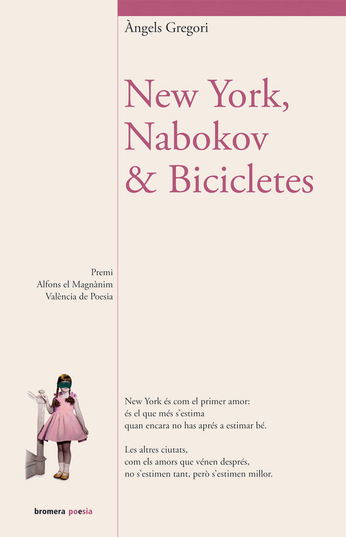 New York, Nabokov & Bicicletes, de Gregori Parra, Àngels | portada del libro