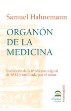 Organón de la Medicina, de Samuel Hahnemann | portada del libro