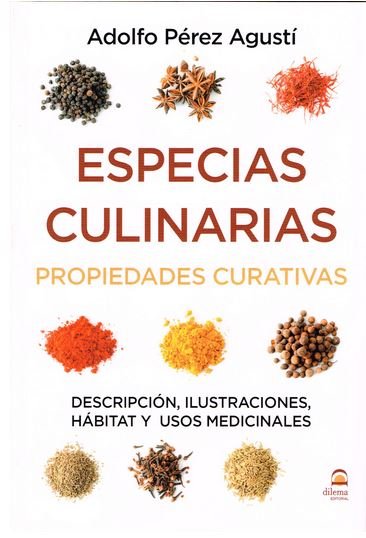 Especias culinarias. Propiedades curativas, de Pérez Agustí, Adolfo | portada del libro