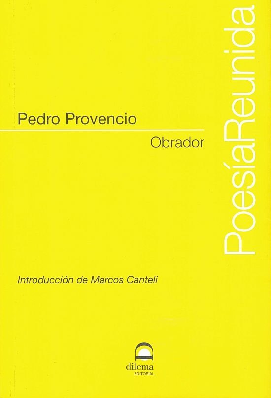 Obrador, de Provencio, Pedro | portada del libro