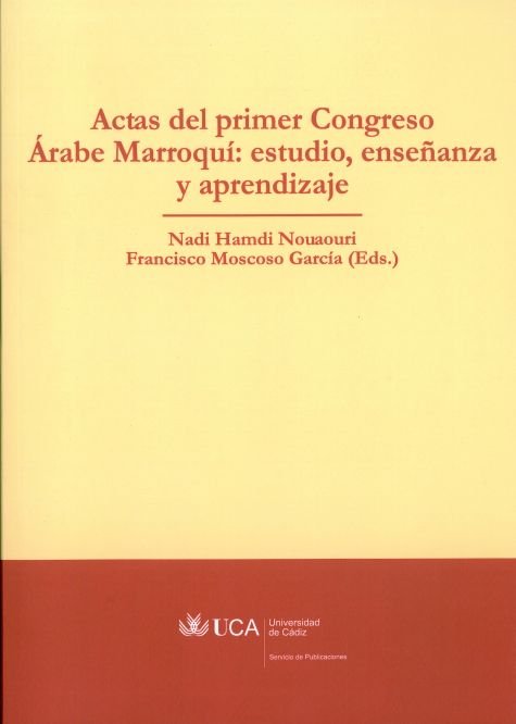 Actas del primer Congreso de árabe marroqu¡, de HAMDI | portada del libro