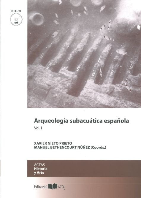Arqueología subacuática española Vol. I, de NIETO PRIETO, XAVIER | portada del libro