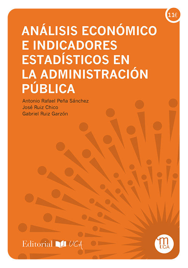 Análisis económico e indicadores estadísticos en la administración pública, de Peña Sánchez, Antonio Rafael | portada del lib