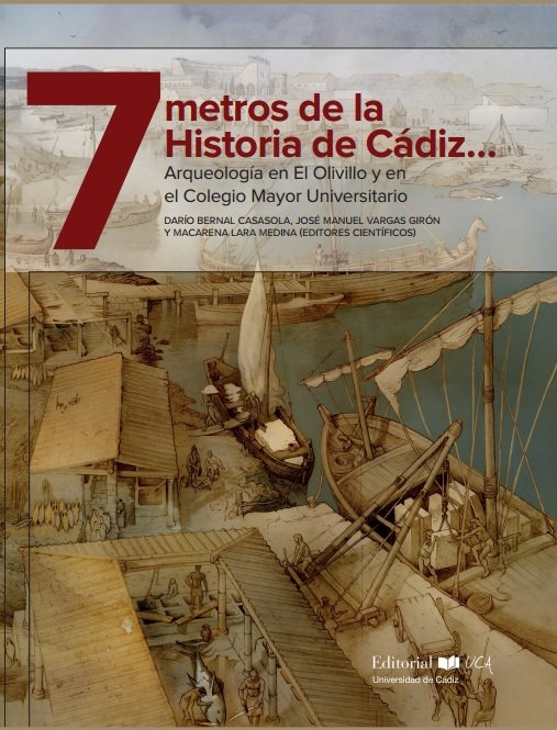 7 Metros de la historia de Cádiz..., de VARGAS GIRON | portada del libro