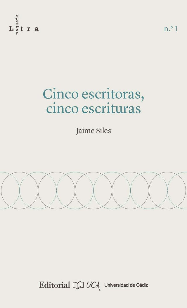 Cinco escritoras, cinco escrituras, de Siles Ruiz, Jaime | portada del libro