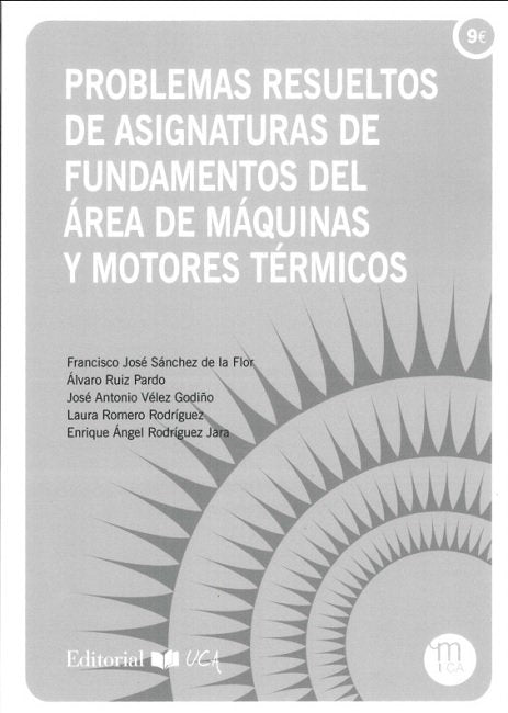 PROBLEMAS RESUELTOS DE ASIGNATURAS TECNOLOGICAS DEL AREA DE, de SANCHEZ DE LA FLOR, FRANCISCO JOSE | portada del libro