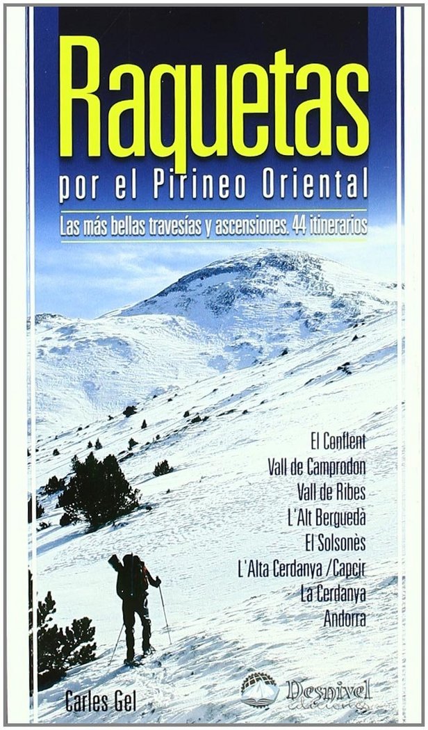 Raquetas por el Pirineo oriental, de GEL RODRIGUEZ, CARLES | portada del libro