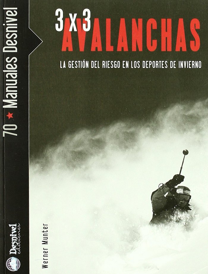 3X3 AVALANCHAS, de MUNTER, WERNER | portada del libro