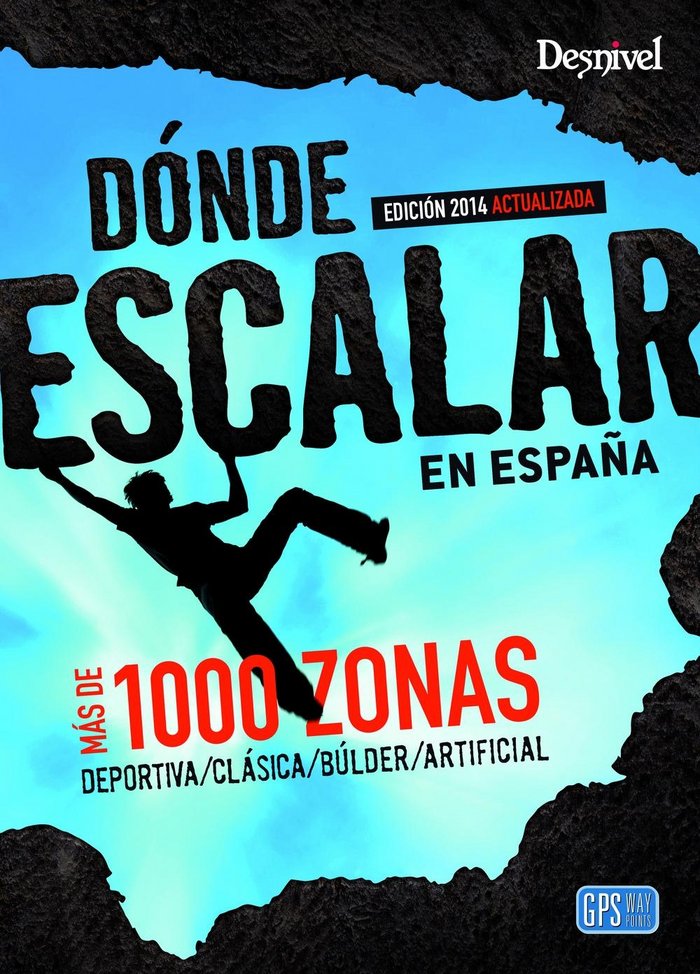 Dónde escalar en España, de Anónimo | portada del libro