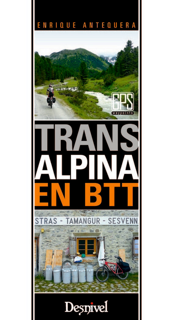 TRANSALPINA EN BTT, de ANTEQUERA,ENRIQUE | portada del libro