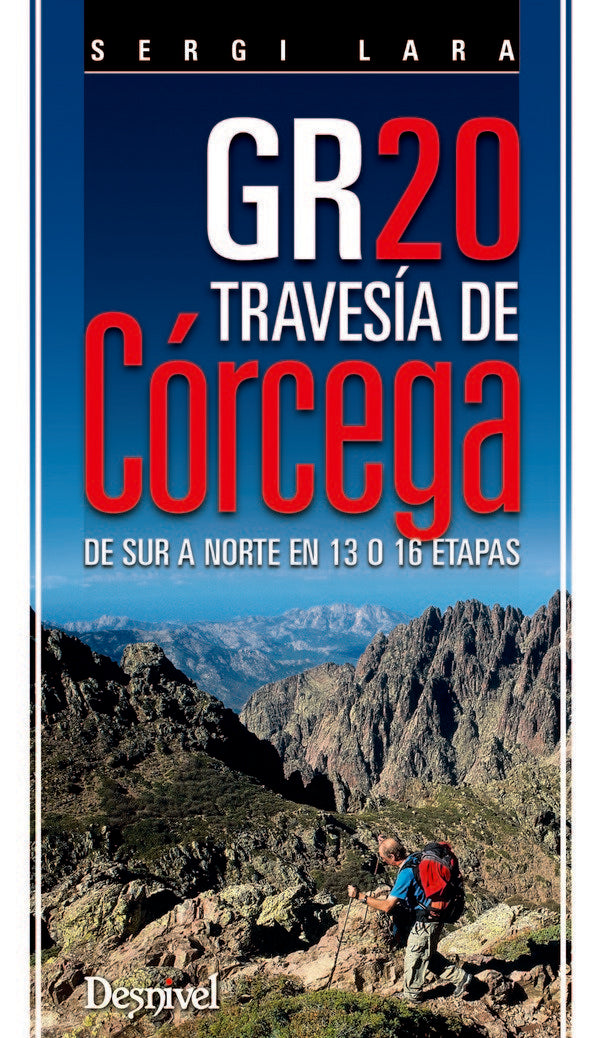 GR-20 TRAVESíA DE CóRCEGA, de LARA GARCíA | portada del libro