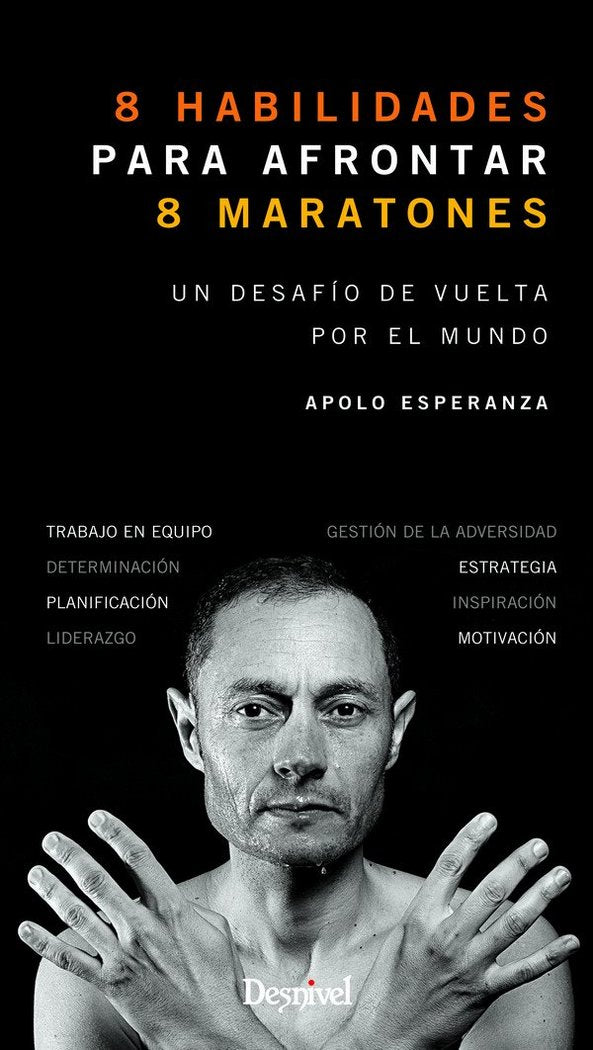 8 habilidades para afrontar 8 maratones, de Esperanza García, Apolo | portada del libro