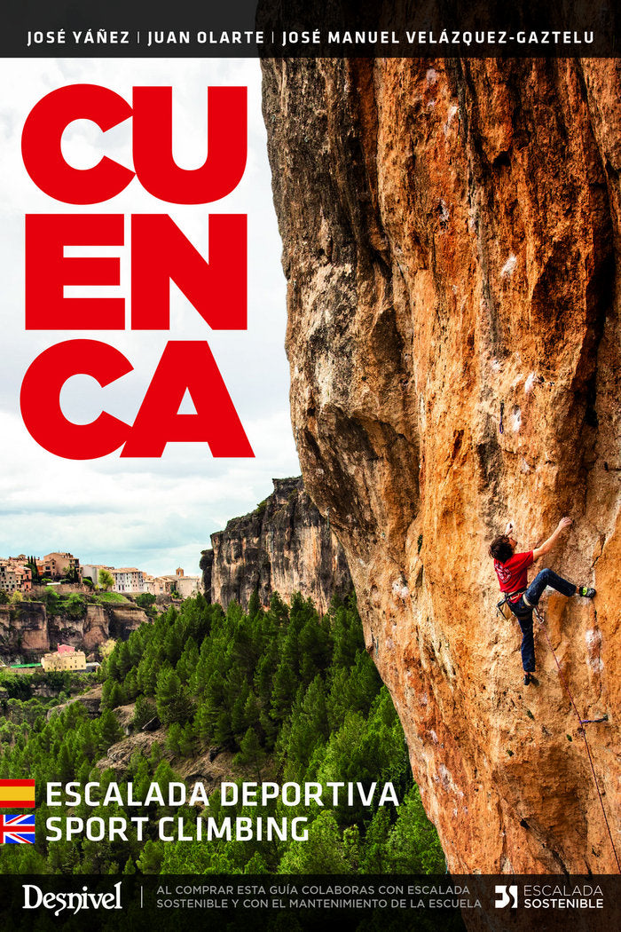 Cuenca. Escalada deportiva / Sport climbing, de Varios autores | portada del libro