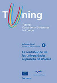 Tuning Educational Structures in Europe II (castellano), de GONZALEZ | portada del libro