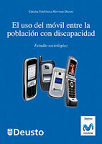 El uso del movil entre la población con discapacidad, de AA.VV. | portada del libro