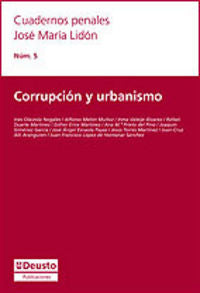 Corrupción y urbanismo, de OLAIZOLA NOGALES | portada del libro