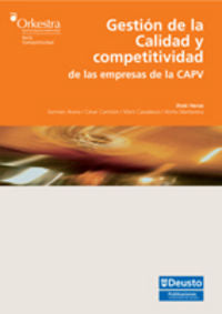 Gestión de la calidad y competitividad de las empresas de la CAPV, de ARANA LANDIN, GERMAN | portada del libro