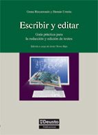 ESCRIBIR Y EDITAR, de HERNAN URRUTIA | portada del libro