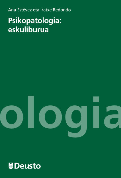 Psikopatologia: eskuliburua, de Estévez Gutiérrez | portada del libro