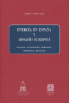 ENERGIA EN ESPAÑA Y DESAFIO EUROPEO | portada del libro