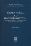REGIMEN JURIDICO PROPIEDAD HORIZONTAL 9ªED, de PONS GONZALEZ#DEL ARCO TORRES | portada del libro