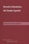 DERECHO ECLESIASTICO DEL ESTADO ESPAÑOL, de FUENMAYOR | portada del libro