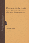 DERECHO Y SANIDAD VEGETAL, de ARIAS APARICIO | portada del libro