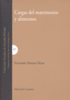 CARGAS DEL MATRIMONIO Y ALIMENTOS, de MORENO MOZO | portada del libro