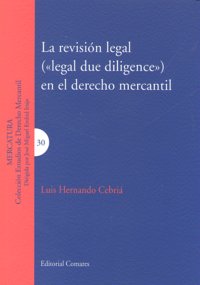 REVISION LEGAL DERECHO MERCANTIL,LA, de HERNANDO CEBRIA | portada del libro