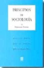 Principios de sociolog¡a, de Ferdinand Tönnies | portada del libro