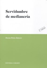SERVIDUMBRE DE MEDIANERIA., de SERRANO RIVERA | portada del libro