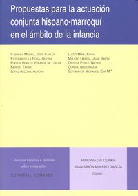 PROPUESTAS PARA ACTUACION CONJUNTA HISPANO MARROQUI AMBITO, de CABRERA MEDINA | portada del libro