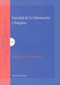 SOCIEDAD DE LA INFORMACION Y EMPRESA., de VIDAL PORTABALES | portada del libro
