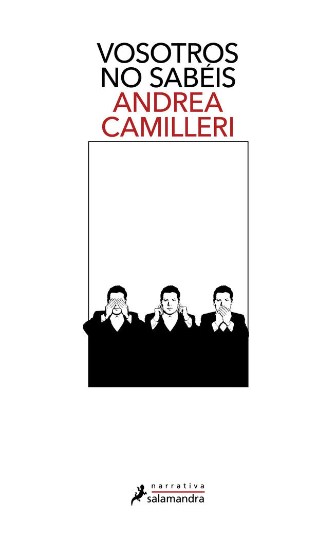Vosotros no sabéis, de Camilleri | portada del libro