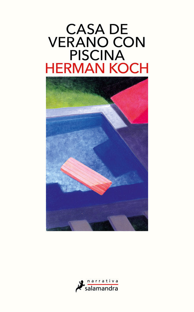 Casa de verano con piscina, de Koch | portada del libro