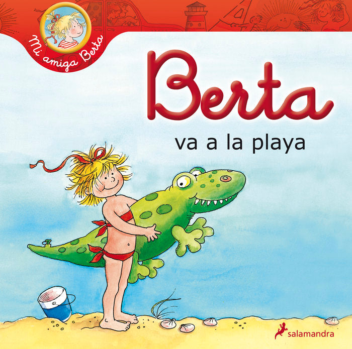 Berta va a la playa (Mi amiga Berta), de Schneider | portada del libro