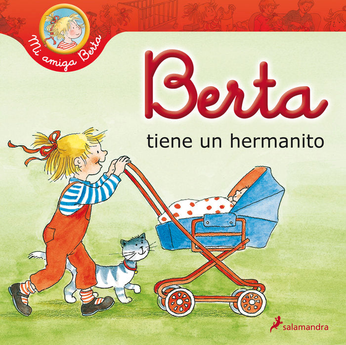 Berta tiene un hermanito (Mi amiga Berta), de Schneider | portada del libro