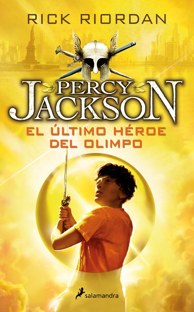 El último héroe del Olimpo (Percy Jackson y los dioses del Olimpo 5), de Riordan, Rick | portada del libro