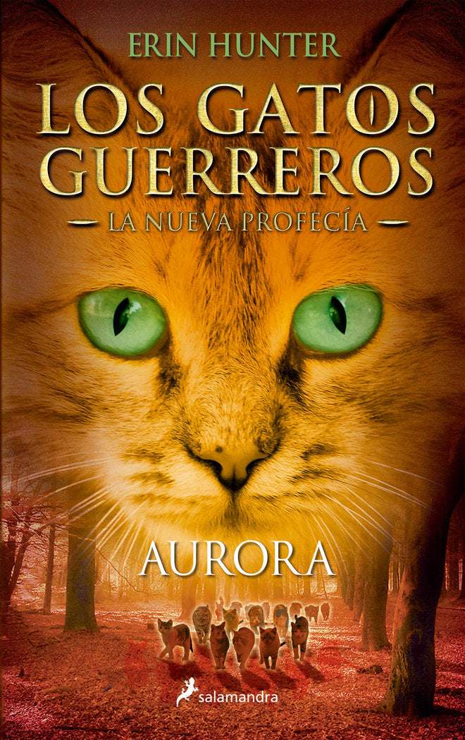Aurora (Los Gatos Guerreros, de . | portada del libro