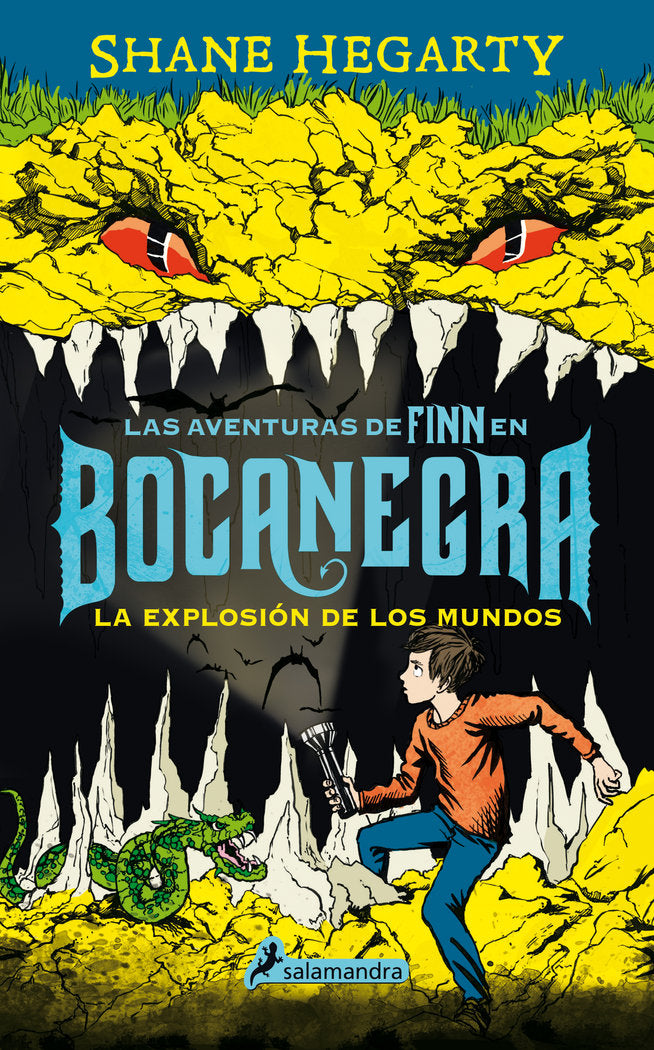 La explosión de los mundos (Las aventuras de Finn en Bocanegra 2), de Hegarty, Shane | portada del libro