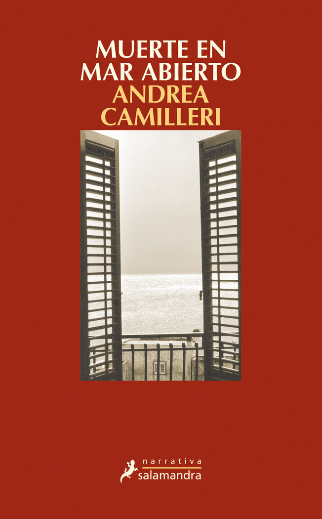 Muerte en mar abierto (Comisario Montalbano 25), de Camilleri | portada del libro