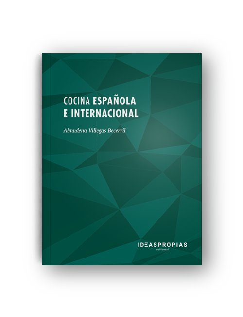 Cocina española e internacional, de Almudena Villegas Becerril | portada del libro