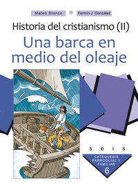 Una barca en medio del oleaje. Curso 6º, de Blanco Cotano, Mateo | portada del libro