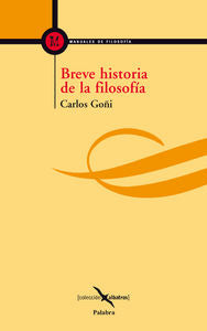 Breve historia de la filosofía, de Goñi Zubieta, Carlos | portada del libro