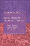En el espacio leemos el tiempo, de SCHLOGEL | portada del libro