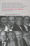 Conversaciones con editores | portada del libro