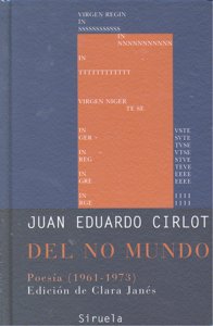 Del no mundo, de Cirlot, Juan Eduardo | portada del libro